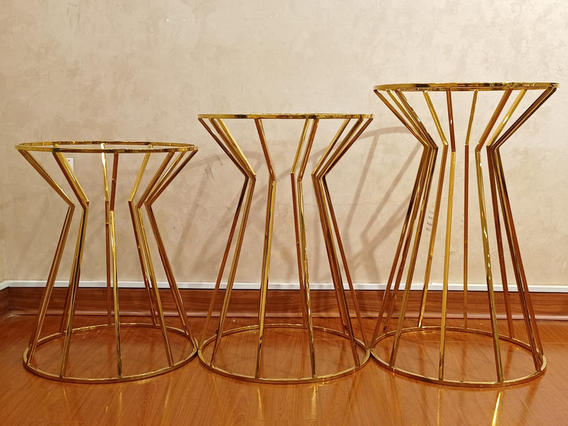 Golden Nest Stainless 304 Side Table Set